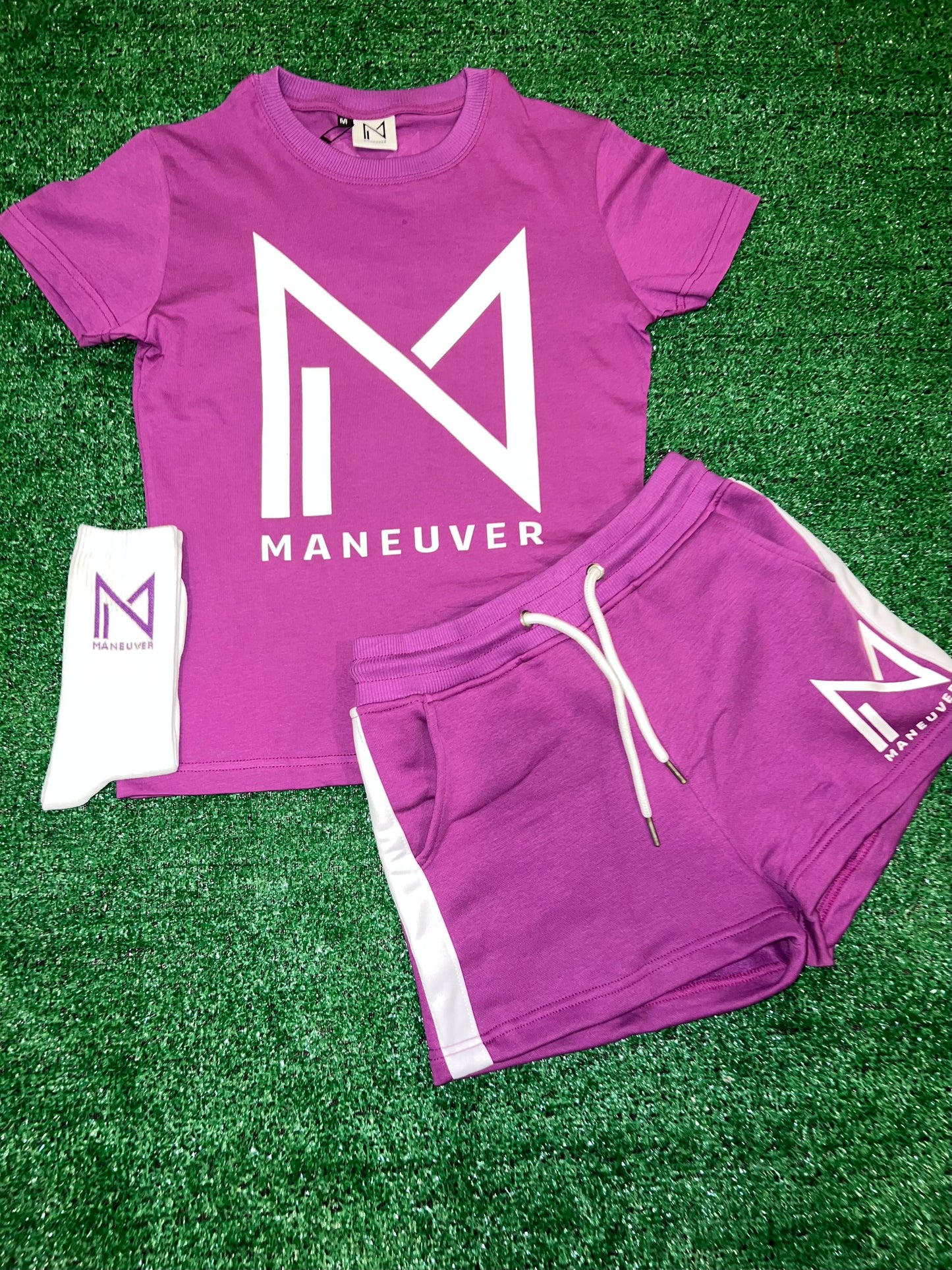 Maneuver Women Fleece Short set